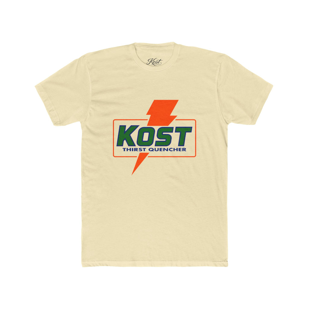 Kost Thirst Quencher Tee — Retro Lightning Soda Logo T-Shirt