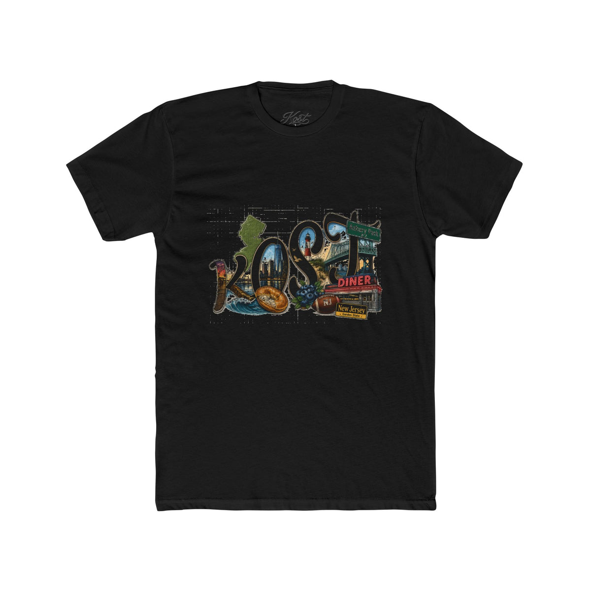 KOSO Retro Diner Graphic Tee – Vintage Roadside Signage T-Shirt
