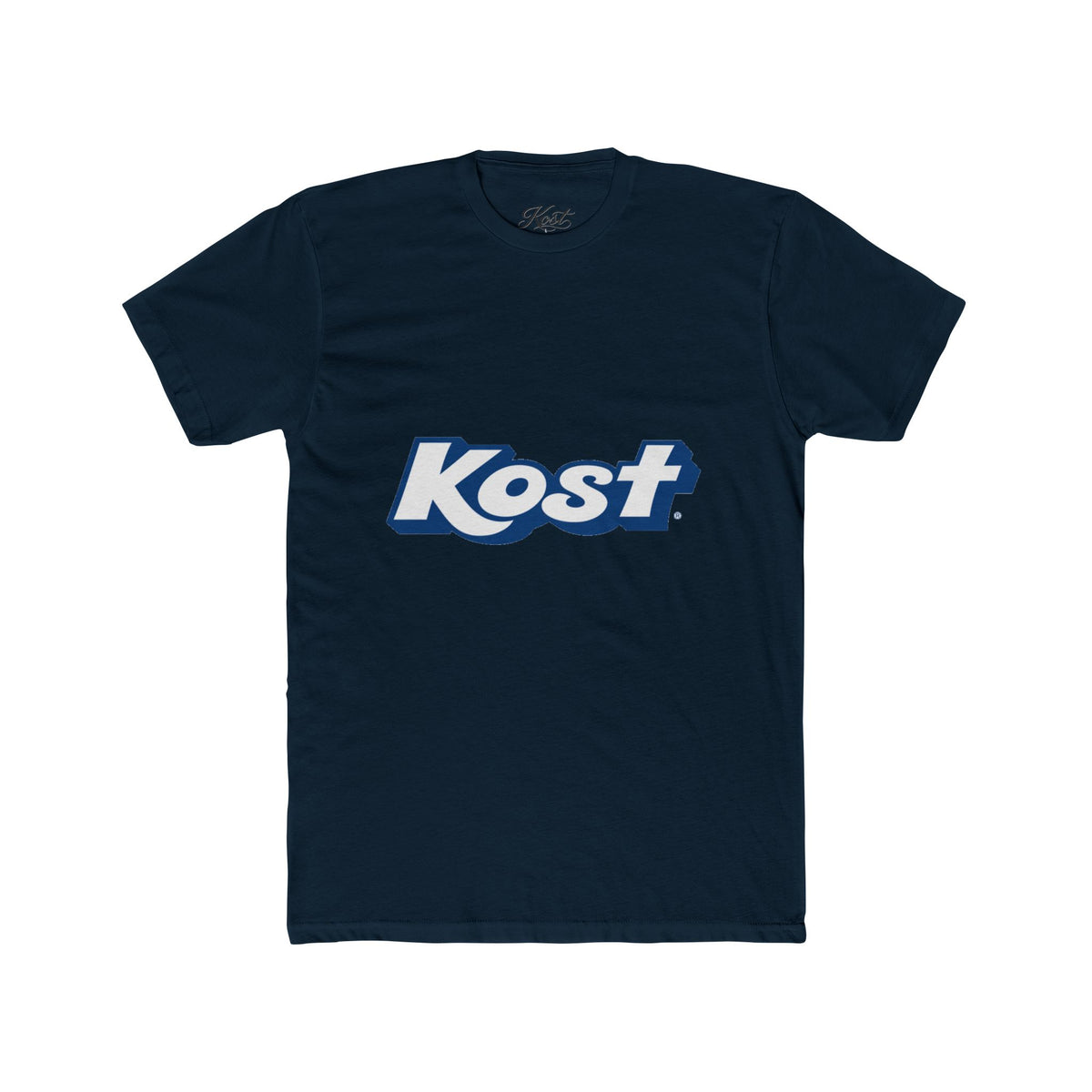 Kost Retro Logo Tee — Vintage Script Graphic T-Shirt