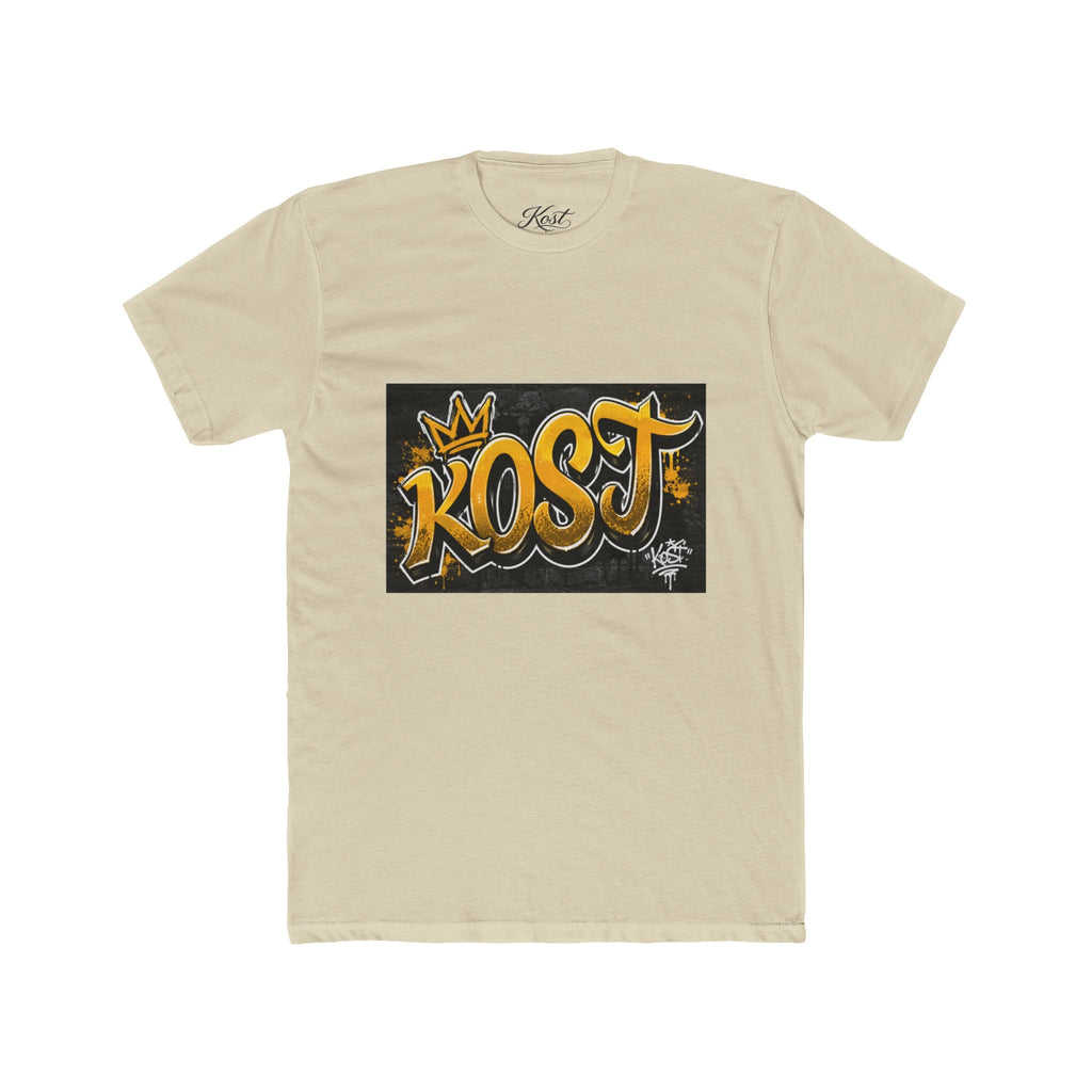 KOST Graffiti Logo Tee — Streetwear Urban Crown Graphic T-Shirt