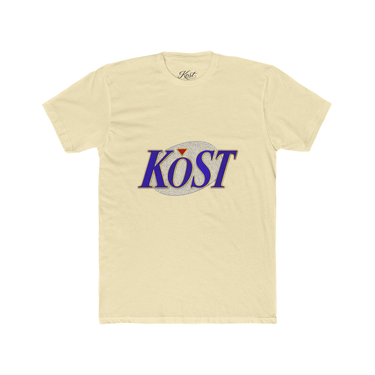 KōST Logo Tee — Retro Script Graphic T‑Shirt