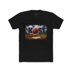 Baseball Field Graphic Tee — 'KOST' with Red Ball