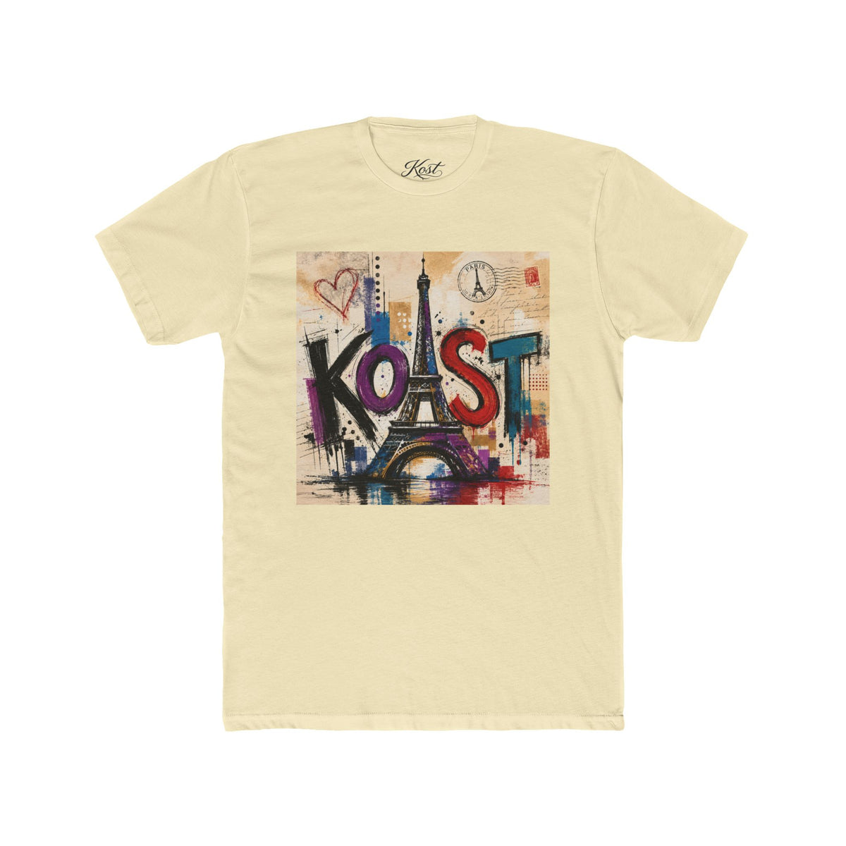 Paris Graffiti T-Shirt – Colorful Eiffel Tower KOAST Street Art Tee
