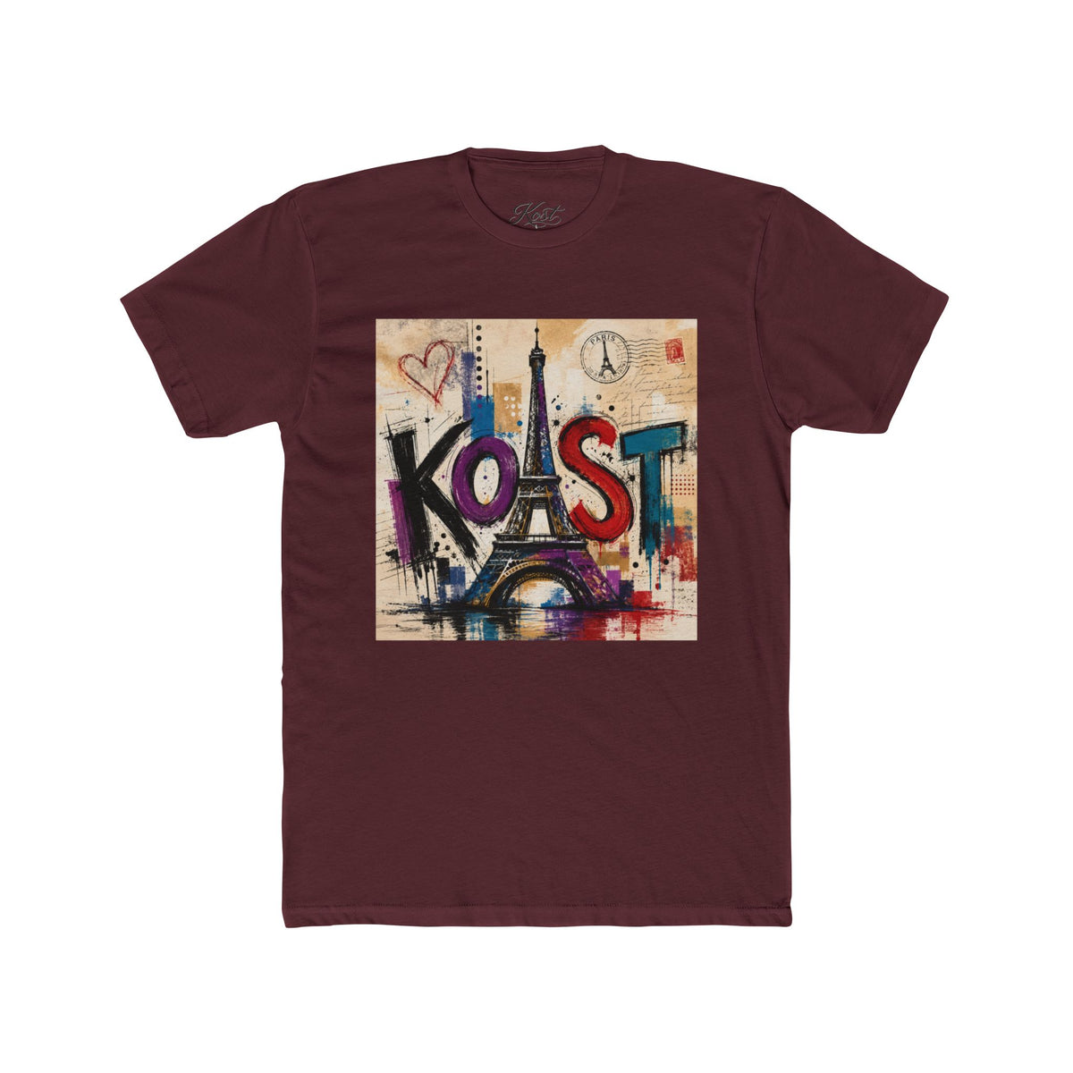 Paris Graffiti T-Shirt – Colorful Eiffel Tower KOAST Street Art Tee