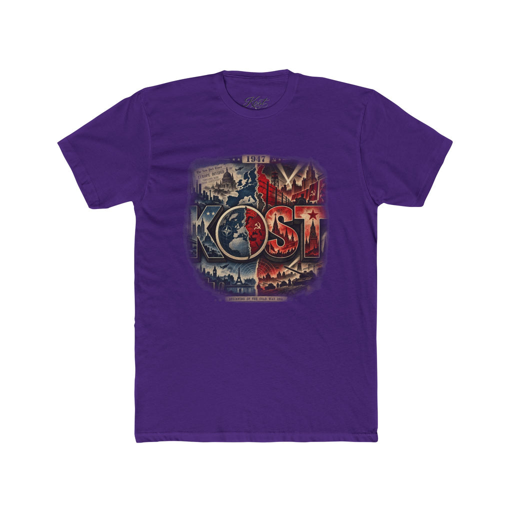 LOST Vintage Adventure Tee — Distressed Map Graphic Crew Shirt