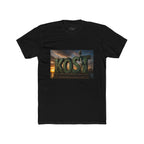 Kost Tropical Sunset T‑Shirt — Vintage Island Logo Tee