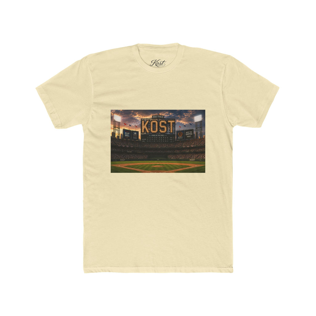 KOST Stadium Baseball Tee — Vintage Ballpark Graphic T-Shirt