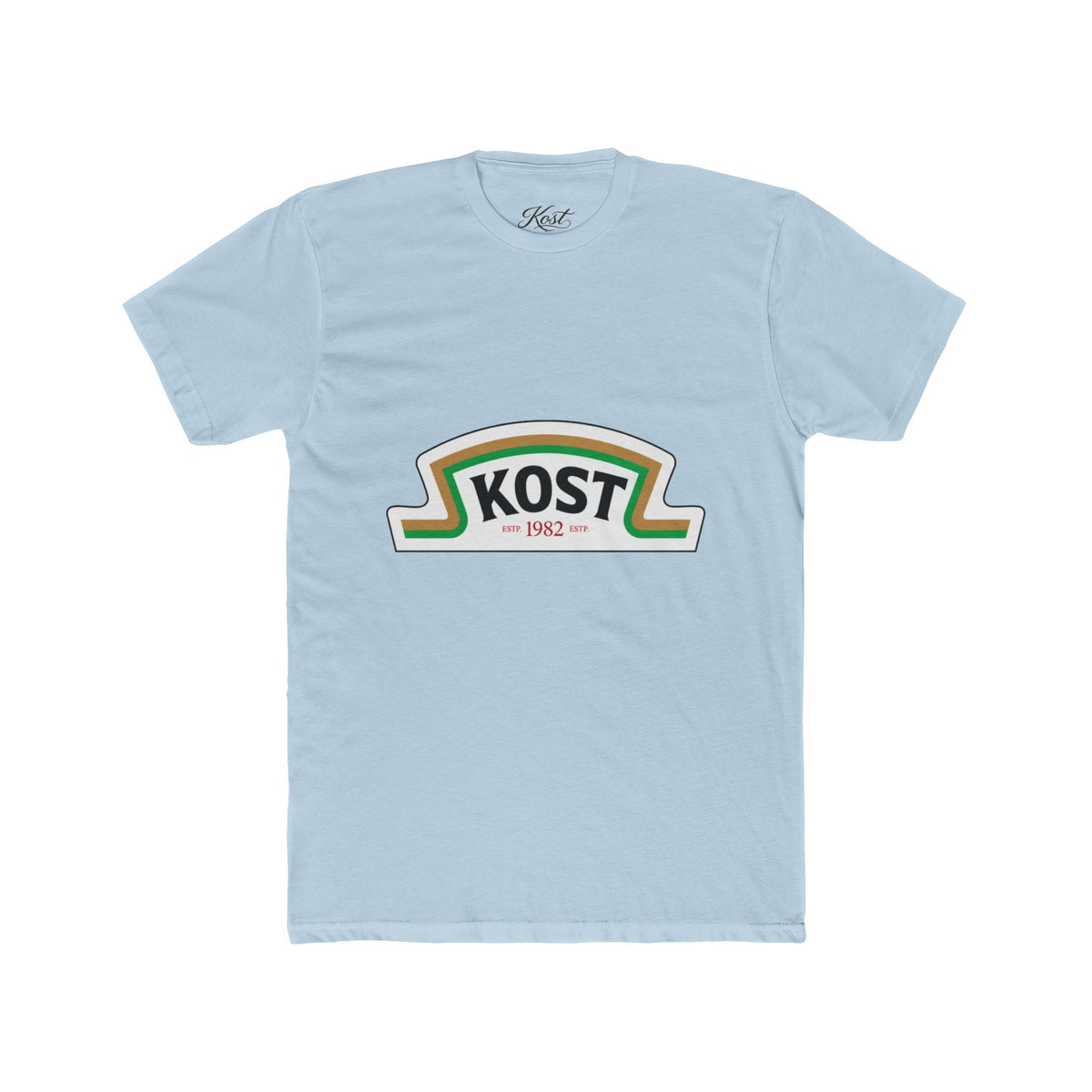 KOST Retro Logo T-Shirt — Vintage 1982 Crest Graphic Tee