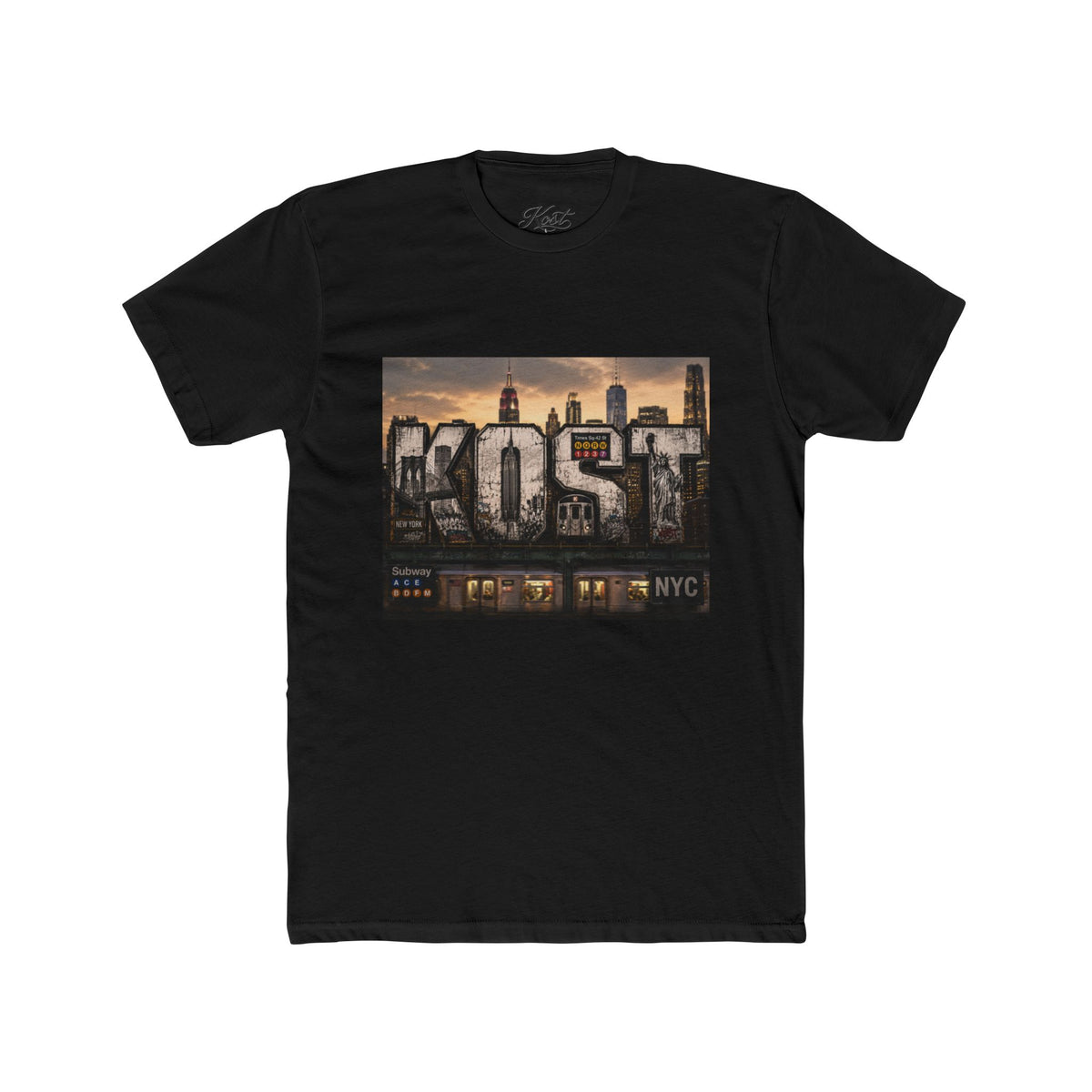 Lost NYC Skyline T‑Shirt — Urban Vintage Cityscape Tee
