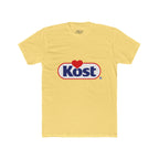Kost Logo Heart Graphic Tee — Retro Brand-Inspired Cotton T-Shirt