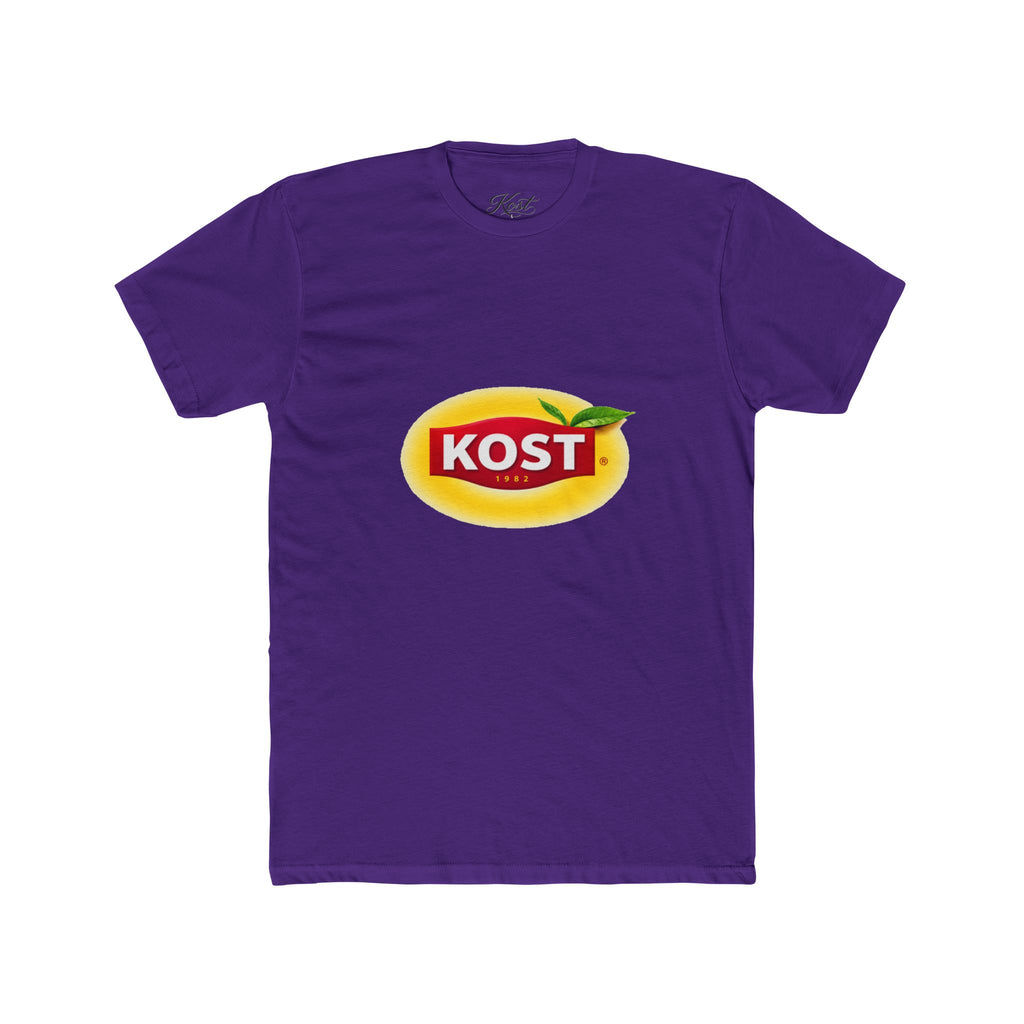 KOST Mango Logo Tee — Retro Fruit Brand Graphic T-Shirt