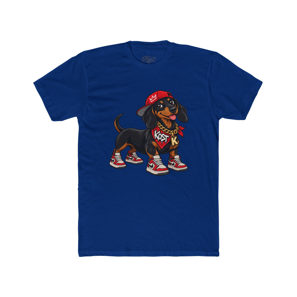 Dachshund Streetwear Tee — Cool K9 in Sneakers Graphic Shirt