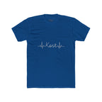 Kosta Heartbeat Tee — Minimal Name ECG Graphic T-Shirt