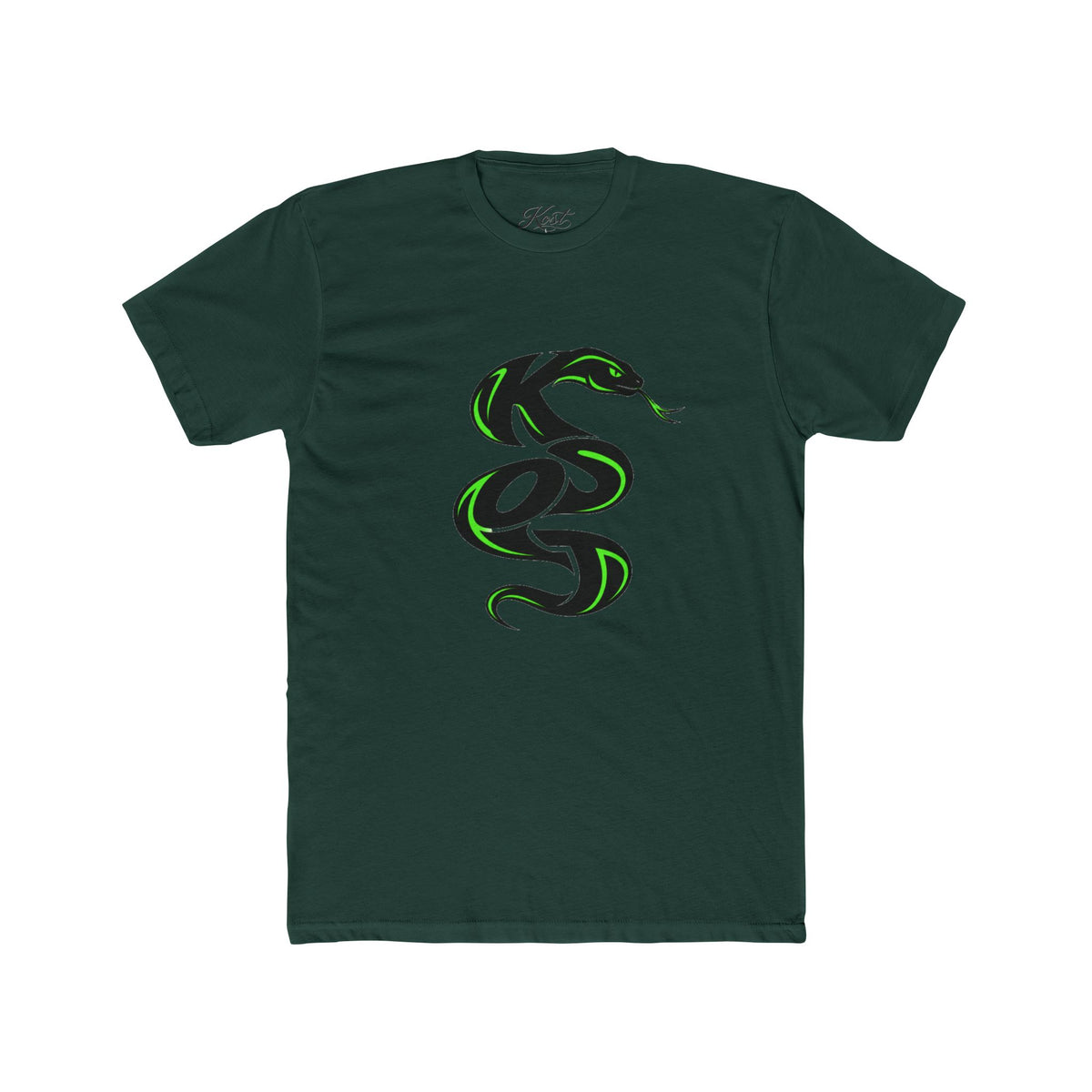 Green Serpent Graphic T-Shirt