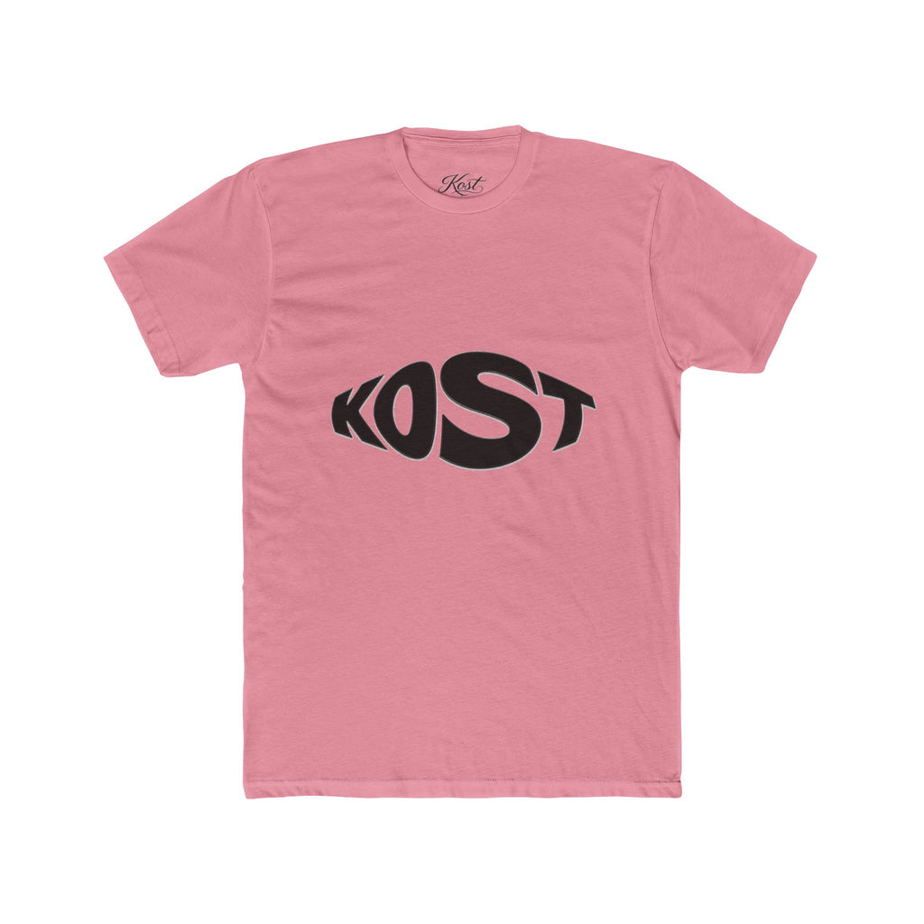 Kost Logo Tee — Minimal Black Graphic Cotton T-Shirt