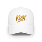 KOST Gold Brush Script Cap
