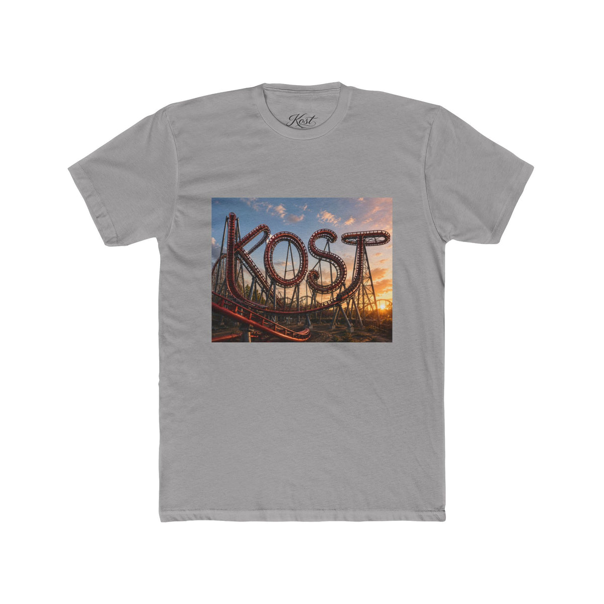 KOST Roller Coaster Graphic Tee — Sunset Amusement Park T-Shirt