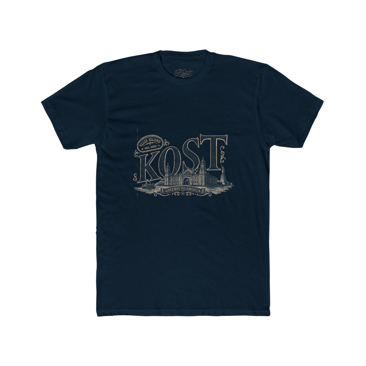 Kost Cityscape Tee — Vintage Architectural Graphic T‑Shirt