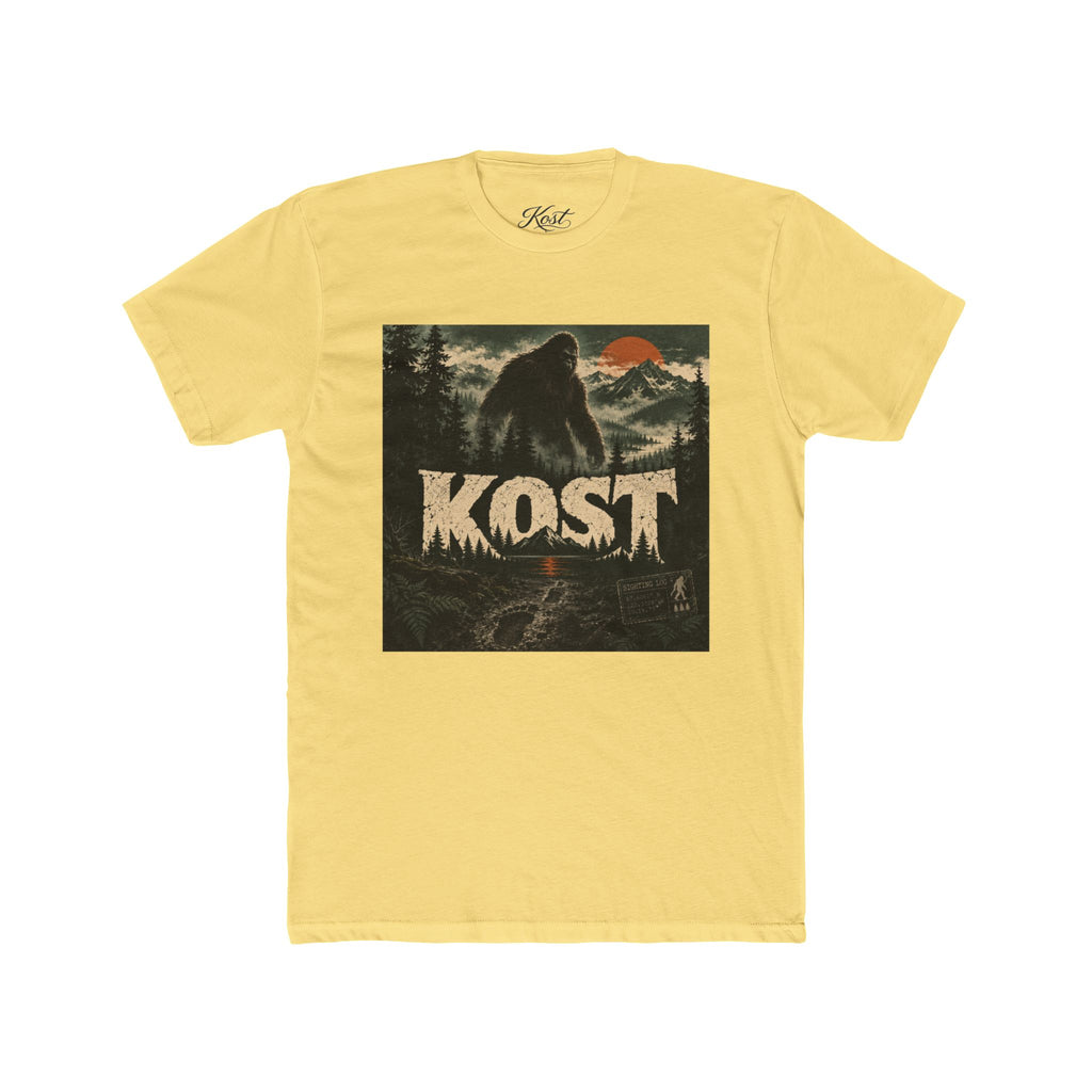 KOST Bigfoot Forest Tee — Retro Sasquatch Graphic T-Shirt