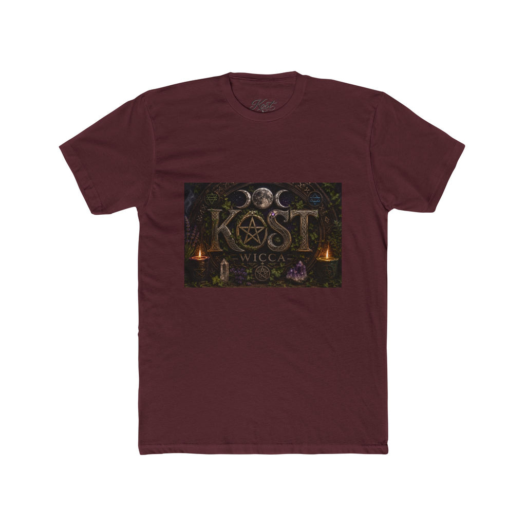 Wiccan KØST Moon Phases Graphic Tee — Pagan Witchcraft T-Shirt