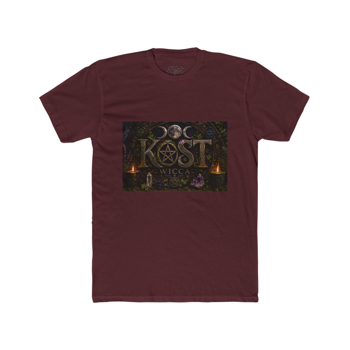 Wiccan KØST Moon Phases Graphic Tee — Pagan Witchcraft T-Shirt