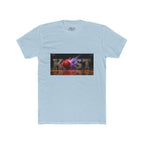 Cosmic Burst Tee — 'KOST' Retro Space Graphic T-Shirt