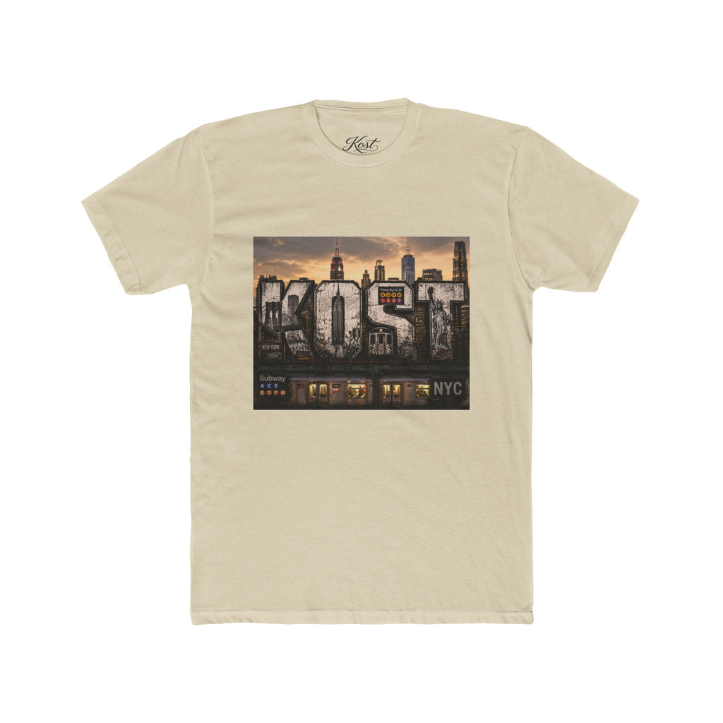 Lost NYC Skyline T‑Shirt — Urban Vintage Cityscape Tee