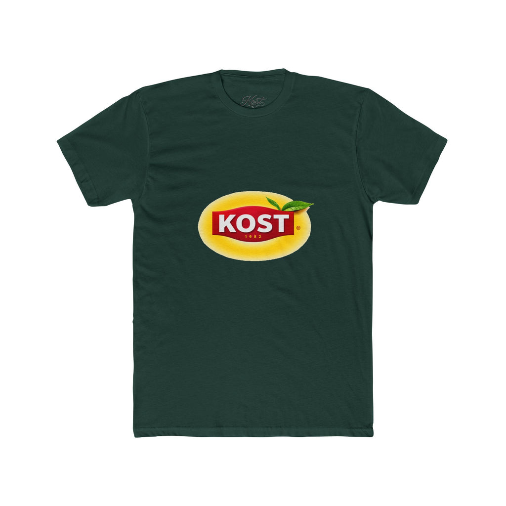 KOST Mango Logo Tee — Retro Fruit Brand Graphic T-Shirt