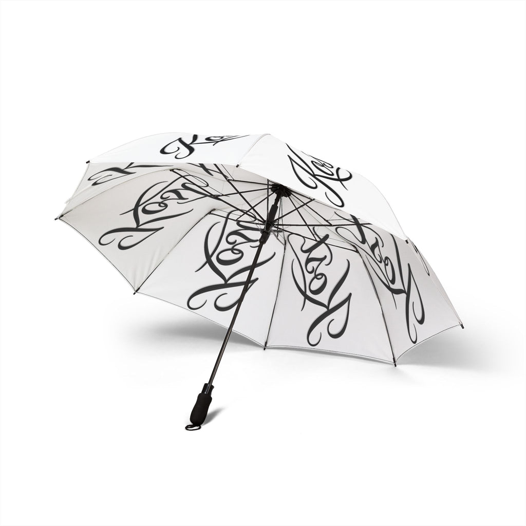 Kost Script Pattern Foldable Umbrella
