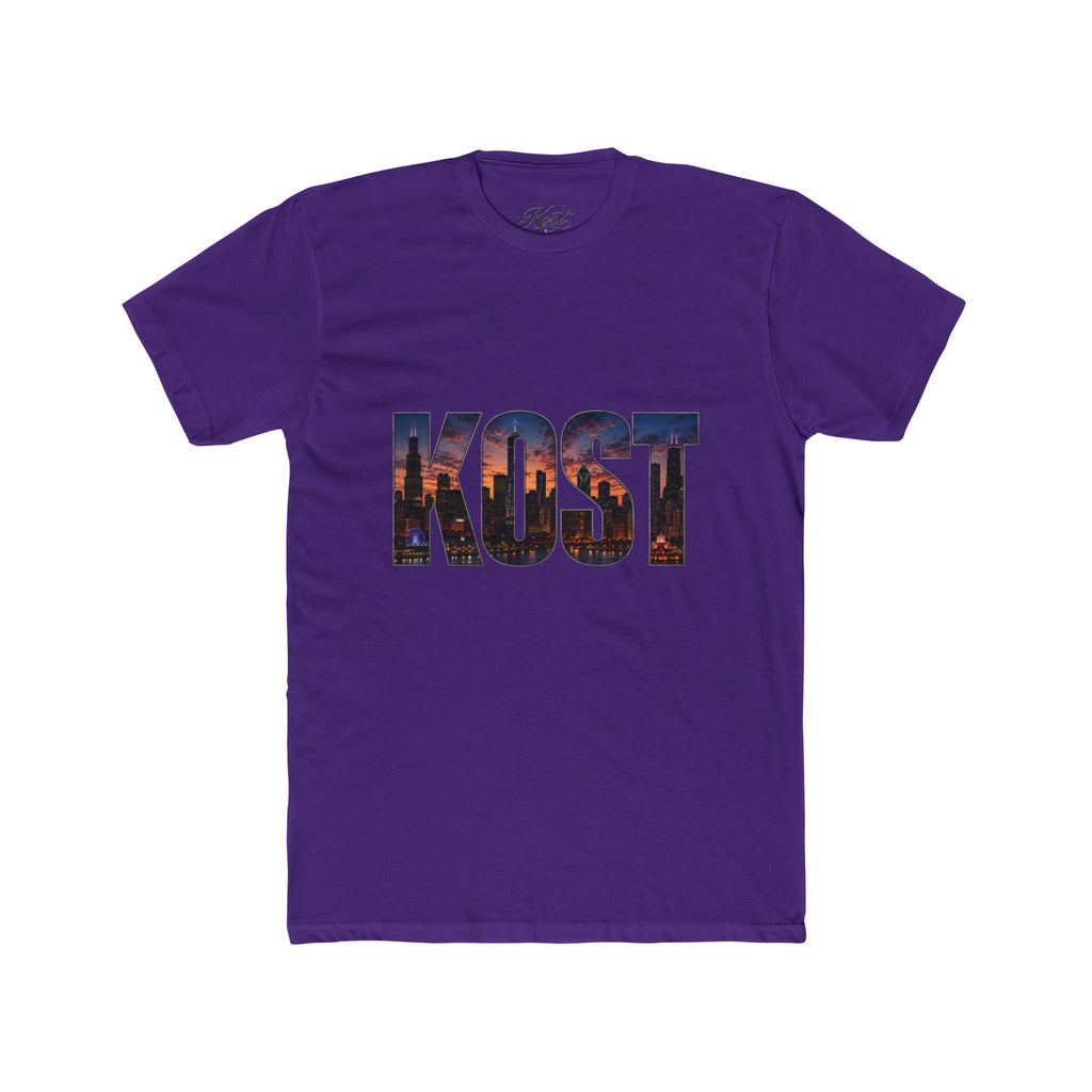 KOST City Skyline Tee — Urban Nightscape Graphic T-Shirt