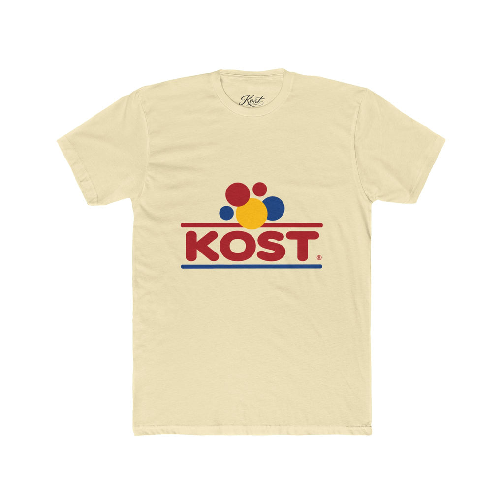 KOST Colorful Logo Cotton Crew T-Shirt