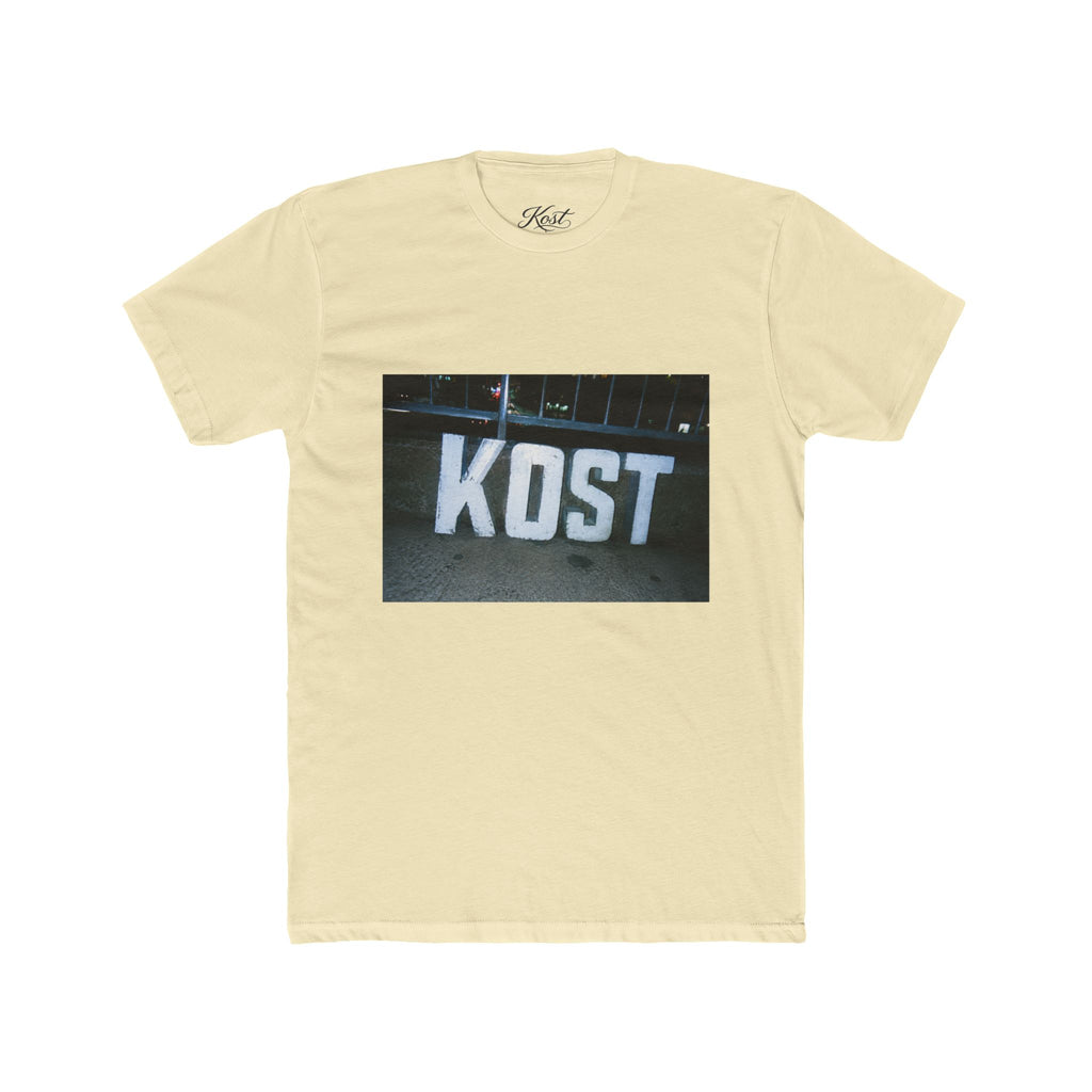 KOST Logo Graphic Tee — Vintage Street Sign Photo T-Shirt