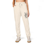 Embroidered 'Nice' Fleece Sweatpants – Soft Garment-Dyed Joggers