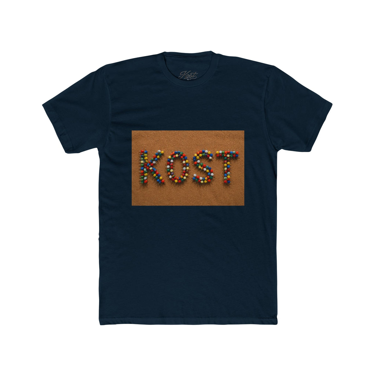 KOST Colorful Beaded Letter Graphic T-Shirt