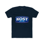 KOST Logo Crewneck T‑Shirt — Vintage Blue Brand Graphic Tee
