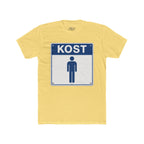 KOST Street Sign T‑Shirt — Retro Blue Icon Tee