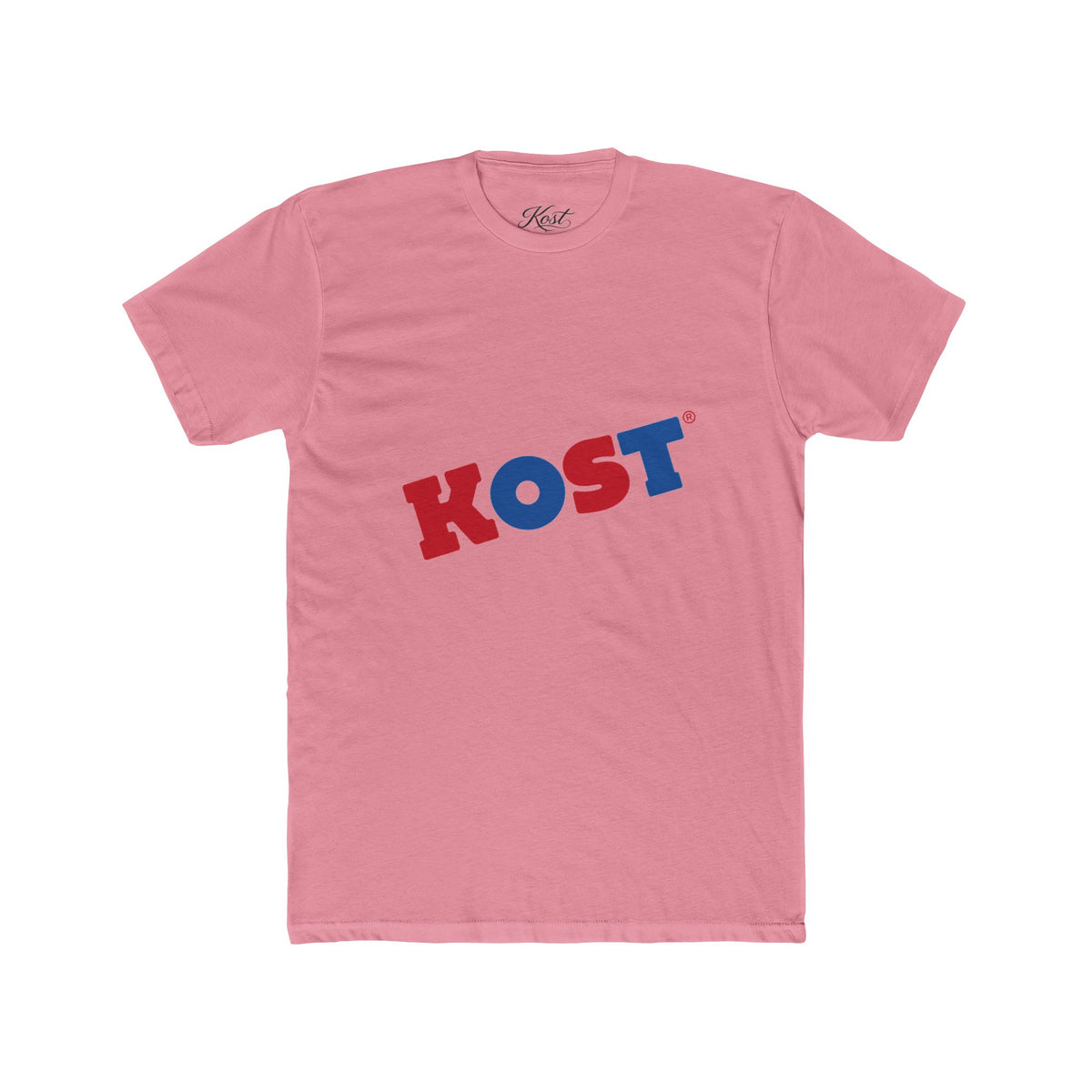 KOST Retro Logo Tee – Vintage Red & Blue Graphic T-Shirt