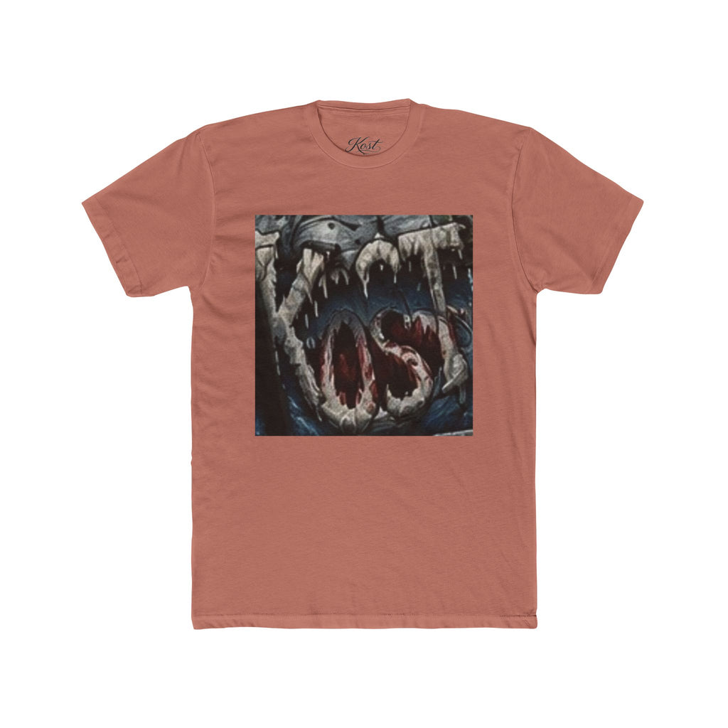 Shark Bite Graphic Tee — 'Lost' Horror Shark Design