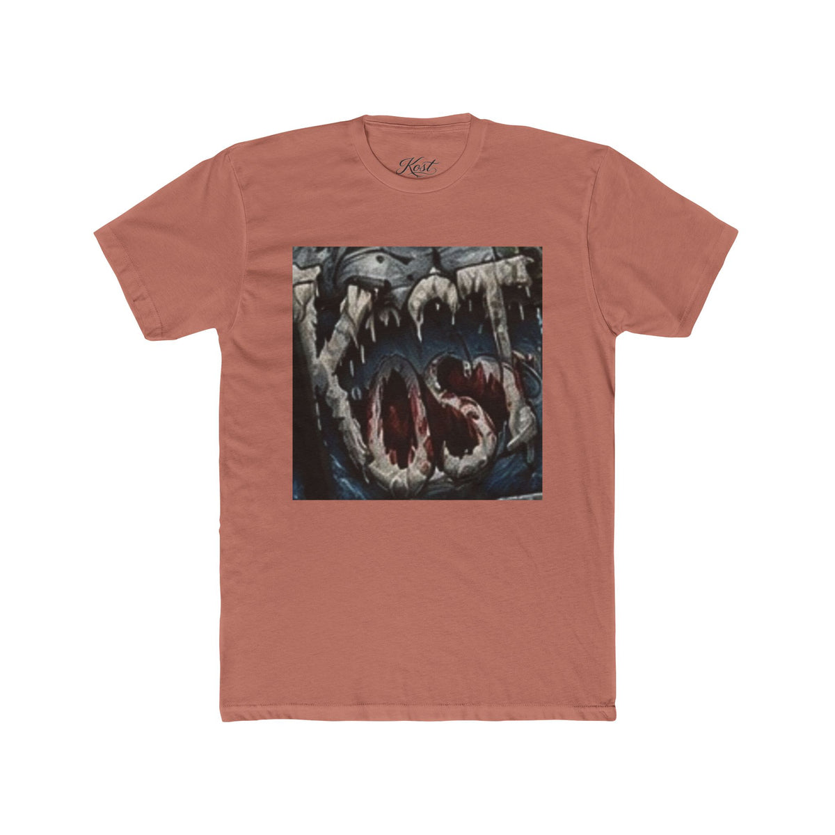 Shark Bite Graphic Tee — 'Lost' Horror Shark Design