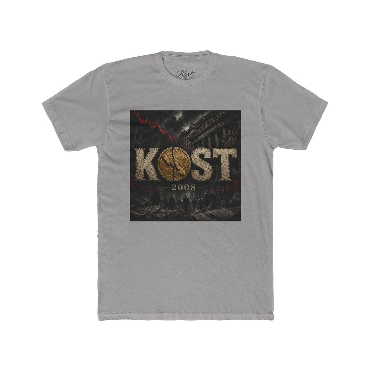 KOST 2008 Graphic Tee — Urban Vintage Basketball Logo T‑Shirt