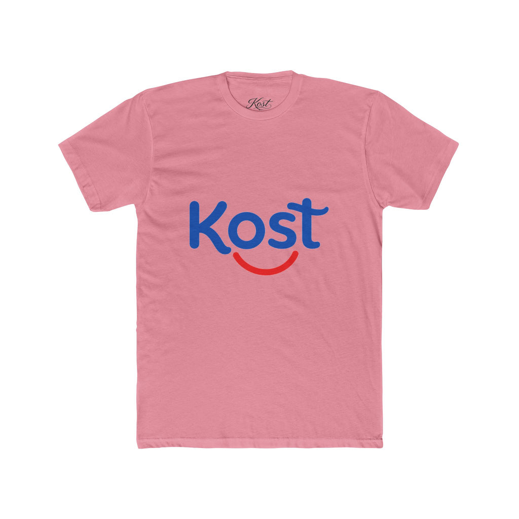 Kost Smile Logo Tee — Minimal Graphic Cotton Crew T-Shirt