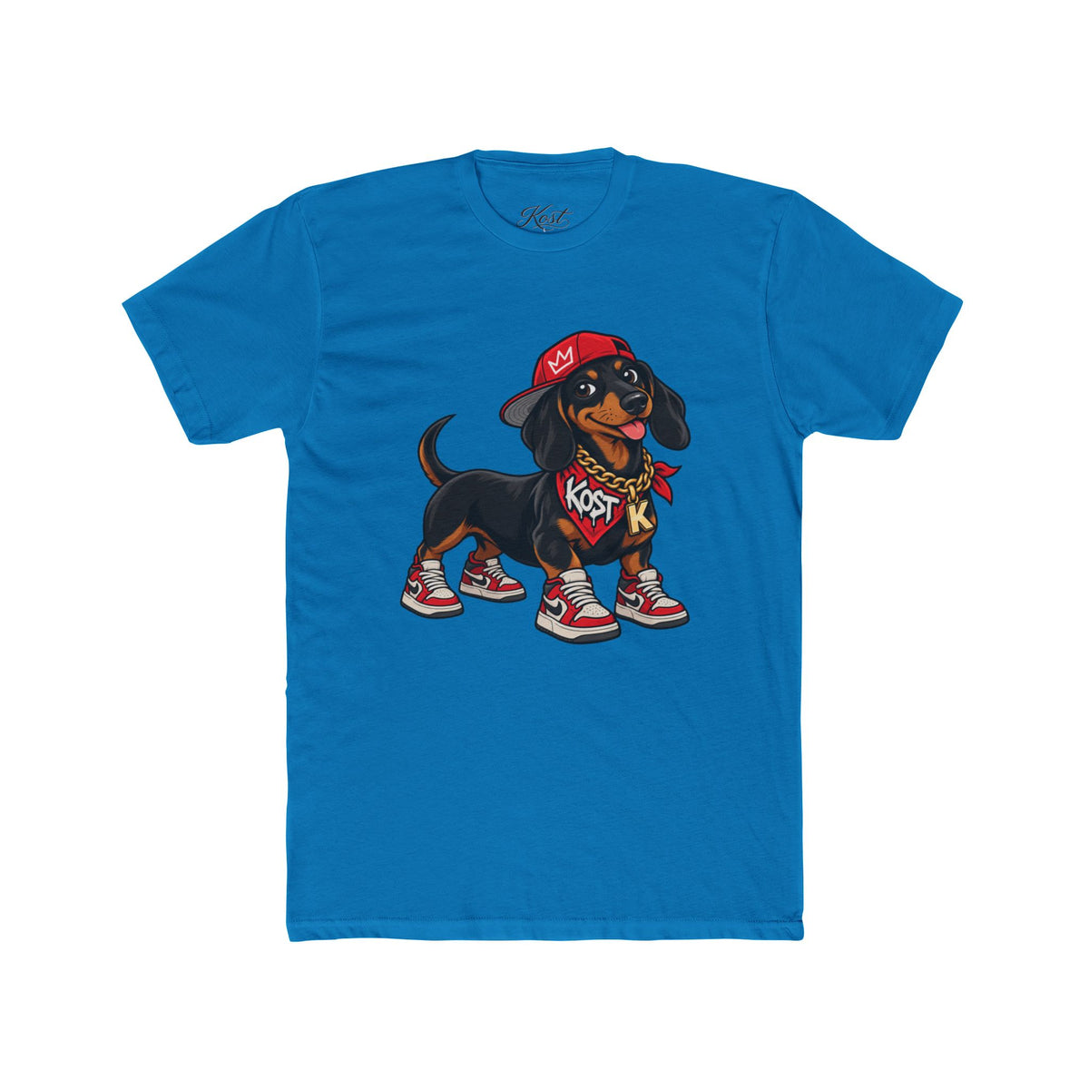 Dachshund Streetwear Tee — Cool K9 in Sneakers Graphic Shirt