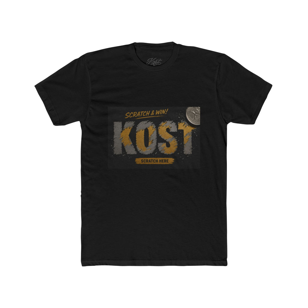 Kost Scratch & Win Graphic Tee — Retro Lottery Ticket Design