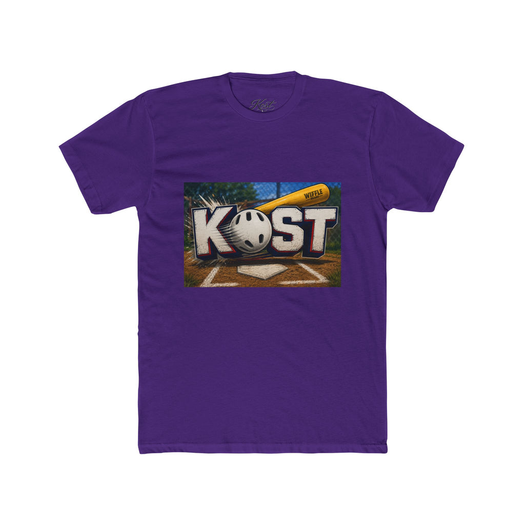 Kickball Crew Tee — "KOST" Graphic Baseball & Bat Design