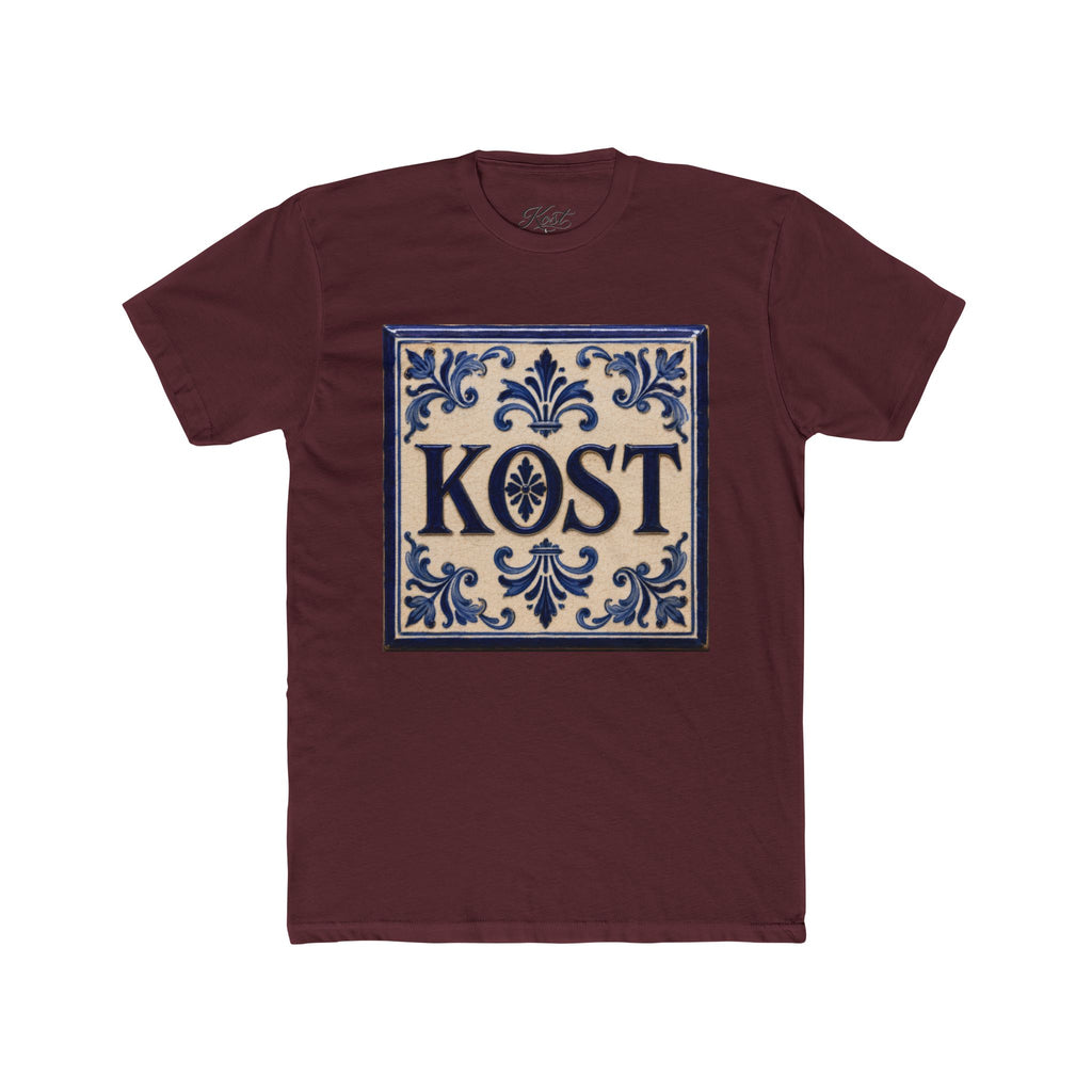 Kost Ornamental Tile Graphic Cotton T-Shirt