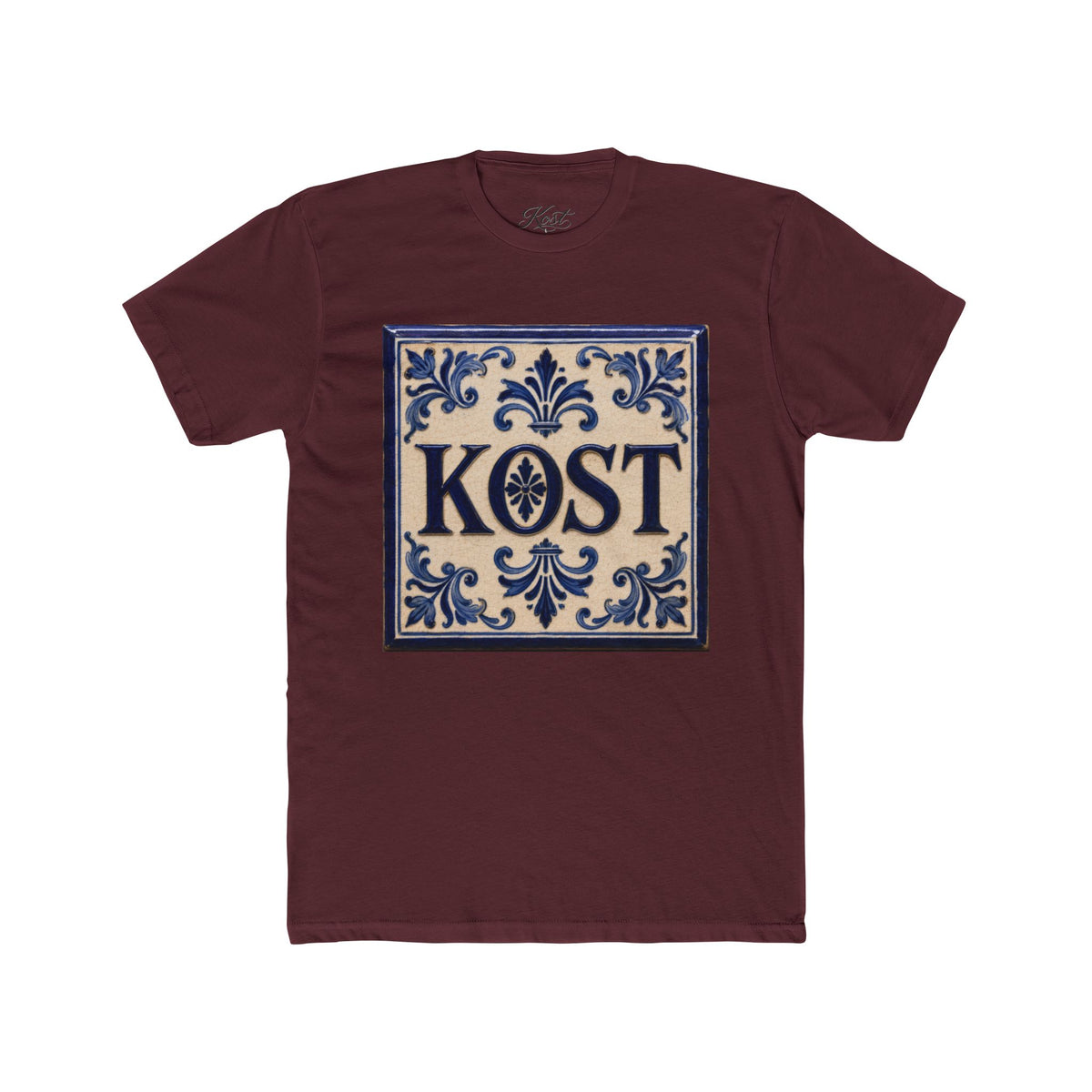 Kost Ornamental Tile Graphic Cotton T-Shirt