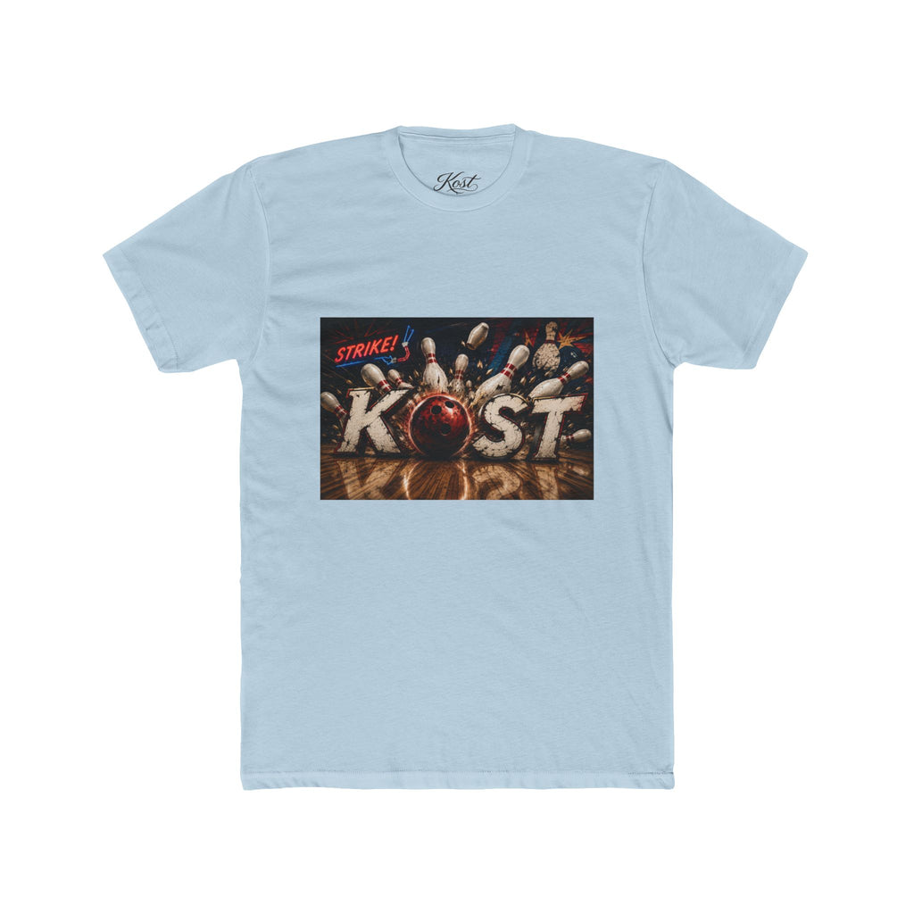 Bowling Strike Graphic Tee — "KOST" Pinfall Design