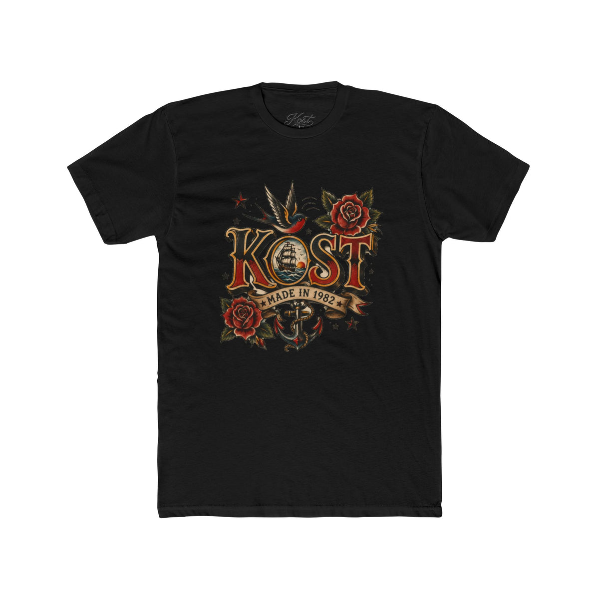 KOST Made in 1996 Vintage Rose Graphic T-Shirt