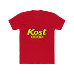 Kost Logo Tee — Retro Yellow Script Graphic T-Shirt