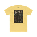 KOST Gothic Black Art Tee — Dark Vintage Band-Style Graphic T-Shirt